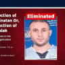 Grahic depicts hmed Hussein Mohammed Kafina, Commander of the central Gaza area in the terrorist organization Kataeb al-Mujahideen.