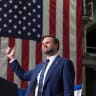 US Vice President JD Vance arrives to discuss anti-fraud initiatives during a visit to Wisconsin Air National Guard's 128th Air Refueling Wing at Milwaukee Mitchell Airport in Milwaukee, Wisconsin, US July 8, 2026.