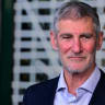 hDemocrats Party chair Yair Golan speaks to the press in Tel Aviv in July 2026. 