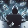 Hacker stealing money