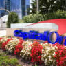 The Capital One Financial Corporation logo sits outside of the company headquarters on July 30, 2026.