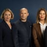 Naftali Bennet with the new female candidates.