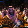 Crown Prince and prime minister of Saudi Arabia, Mohammed bin Salman, attends a forum in Washington in 2025. 