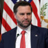 US Vice President JD Vance speaks during a Congressional Roundtable on Anti-Fraud Initiatives at the Indian Treaty Room of Eisenhower Executive Office Building on August 5, 2026 in Washington, DC.