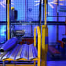 The first produced ammunition from a new filling line for artillery ammunition, known as the "screw-type filling line" at ZVS holding, in Dubnica nad Vahom, Slovakia, December 16, 2025.