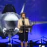 Rep. Kay Granger speaks at a Norway F-35 rollout celebration at Lockheed Martin in Fort Worth in 2015.