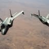 US Air Force F-35A stealth fighter jets patrol the skies over the Middle East, published August 9, 2026.