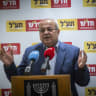 MK Ahmad Tibi attends Hadash–Ta'al faction meeting, at the Knesset, the Israeli parliament in Jerusalem, on June 29, 2026.