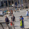 Tel Aviv beach promenade, August 09, 2026.