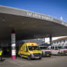 A general view of the Rambam Hospital in Haifa, northern Israel, March 10, 2026.