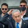 Prime Minister Benjamin Netanyahu and Israeli president Isaac Herzog attend a state ceremony reburying Shimon and Rivka Herzl, the grandparents of Theodor Herzl, founder of modern political Zionism, alongside their grandson on Mount Herzl, in Jerusalem.