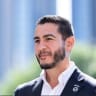 Michigan Democratic Senate primary winner Abdul El-Sayed arrives at a press conference in Detroit in August.