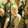 Lior Raz (left) with Melanie Laurent and Yaakov Zada-Daniel in a scene from season five of Fauda.