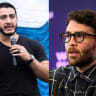 Democratic Senate candidate Abdul El-Sayed (Left), Hasan Piker (Right).