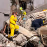 ZAKA volunteers operating at one of the sites that was struck by an earthquake in Colombia, August 13, 2026.