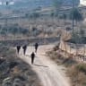 Footage showing extremist settlers running in the West Bank village of Kusra, August 12, 2026.