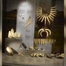 Upton Lovell Shaman exhibit at the Wiltshire Museum.