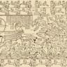 A Battle-Scene from the Rameseum at Thebes', 1890. Battle of Kadesh relief (c1275BC) at the Ramesseum memorial temple in the Theban necropolis.  From "Cassell's Illustrated Universal History, Vol. I - Early and Greek History", by Edmund Ollier.
