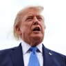US President Donald Trump speaks to reporters before boarding Air Force One on August 14, 2026 at Joint Base Andrews, Maryland.