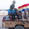 Soldiers from the al-Qaeda-linked National Front for the Liberation of Azawad (FLA) patrol the streets of Kidal, on May 8, 2026. 
