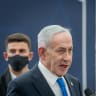 Israeli prime minister Benjamin Netanyahu attends a state ceremony reburying Shimon and Rivka Herzl, the grandparents of Theodor Herzl, founder of modern political Zionism, alongside their grandson on Mount Herzl, in Jerusalem, August 05, 2026; Illustrative.
