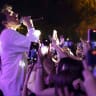 (Illustrative) Israeli singer Liran Danino performs on stage during a concert, May 1, 2025.