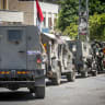 Israeli forces conduct a military operation in Balata refugee camp, east of Nablus in the West Bank, August 12, 2026.