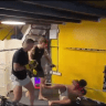 Ido Amiaz loses by TKO to Shimon Smotritsky in an unofficial boxing match in Tel Aviv after issuing a challenge to fight Zionists. August 18, 2026.