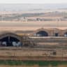 Abu al-Duhur base is seen following reported Israeli strikes, Syria, August 18, 2026