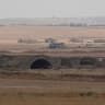 Abu al-Duhur base is seen following reported Israeli strikes, Syria, August 18, 2026