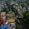  INDIA-US-DIPLOMACY The city of Kolkata is seen from US Secretary of State Marco Rubio's plane on May 23, 2026.
