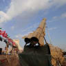 Iranian-made Zolfaghar missiles are displayed at Azadi Square in Tehran on August 2, 2026. US President Donald Trump said on August 1 that the United States and Israel had agreed to hold off on new strikes on Iran -- provided that a deal to end the months-long conflict is reached rapidly. 
