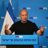 Naftali Bennett addresses the B'Yachad security and foreign policy conference, August 19, 2026.
