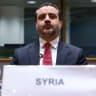 Syrian Foreign Minister Asaad Hassan Al-Shaibani meets with European Commission Vice-President and High Representative for Foreign Affairs and Security Policy Kaja Kallas (not pictured), in Brussels, Belgium, May 11, 2026