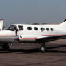 A Cessna 414A plane is parked near the runway January 6, 2001 in Los Angeles; Illustrative.