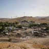 View of the unrecognized Bedouin village of Khan al-Ahmar, near Ma'ale Adumim, in the West Bank, on May 19, 2026. 