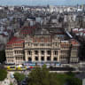 Aerial view of Argentina's courthouse in Buenos Aires on February 24, 2026. 