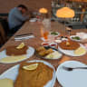 A schnitzel meal at Oscar's, in Tel Aviv.