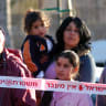 Israeli family suffering from Post-traumatic stress disorder after a rocket attack. PST develop in people who have been through a traumatic event which threatened their life, 2008