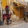 Israeli security forces guard as Jews tour the West Bank city of Hebron, August 22, 2026