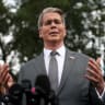 US Treasury Secretary Scott Bessent speaks to reporters at the White House in Washington, DC, US, August 20, 2026. 