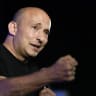 Former Israeli prime minister Naftali Bennett attends a joint election campaign event with former Israeli prime minister Yair Lapid of their joint party on August 20, 2026 in Ramat Hasharon, Israel.