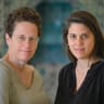 Mor Eldar (left), the director of the Sam Spiegel International Film and Series Labs, and Dana Blankstein Cohen, the CEO and executive director of the Sam Spiegel Film and Television School.