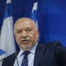 Yisrael Beytenu leader and MK Avigdor Liberman holds a press conference in Tel Aviv, May 6, 2026