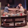 Hale Appleman, shown with Molly Bernard, plays Lev in the MCC Theater's 2026 production of "Birthright."