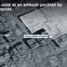 A structure used by Hamas as an ambush position approximately 70 meters from Kamal Adwan Hospital.