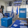 Gila Gamliel, Innovation, Science and Technology Minister, casts her vote at a polling station during the Likud party’s internal elections in Jerusalem, July 27, 2026. 