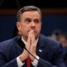 Central Intelligence Agency (CIA) Director John Ratcliffe attends a US House Intelligence Committee hearing on worldwide threats, on Capitol Hill in Washington, DC, US, March 19, 2026.