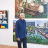 ISRAEL MAKOV at the ‘Viewpoints’ book launch. 