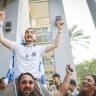 REJOICING UPON the release of Hamas hostage Bar Kupershtein, Nov. 2, 2025.